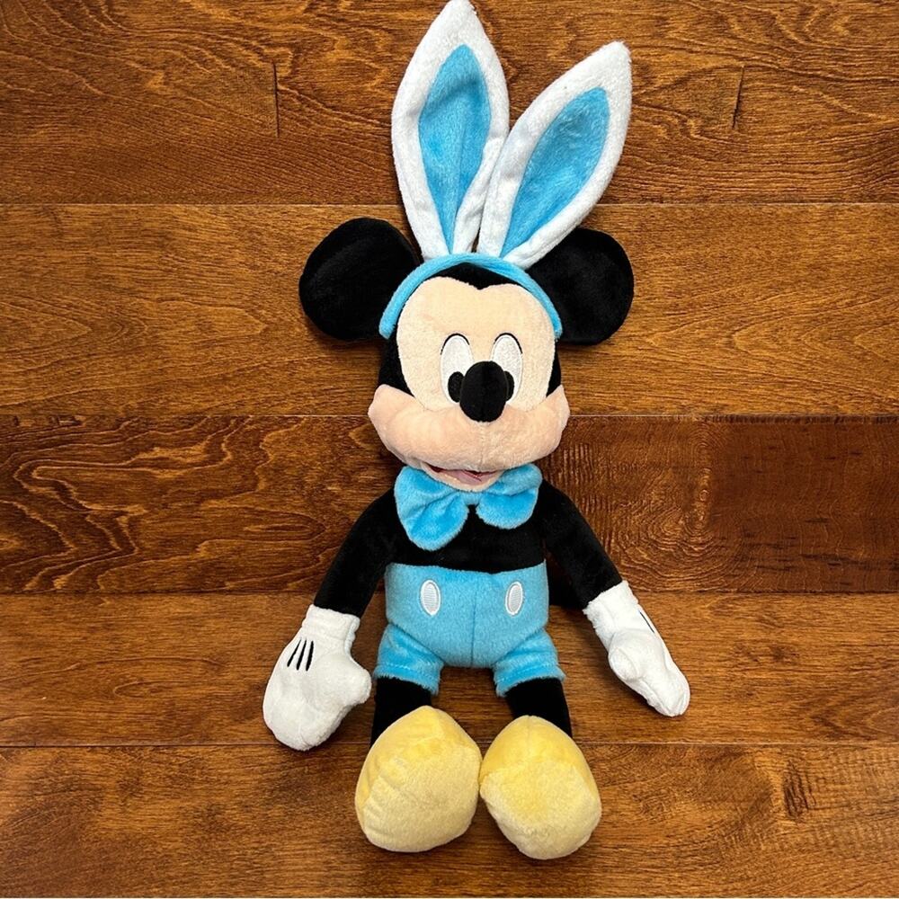 DISNEY Mickey Mouse Bunny Rabbit Ears Plush